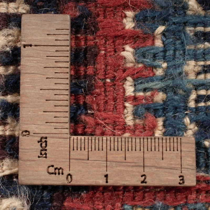 Kelim Afghan Teppich 165x207cm - dunkelbeige