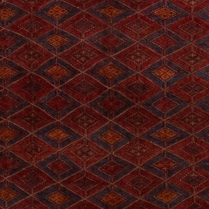 Kelim Afghan Teppich 204x269cm - rot