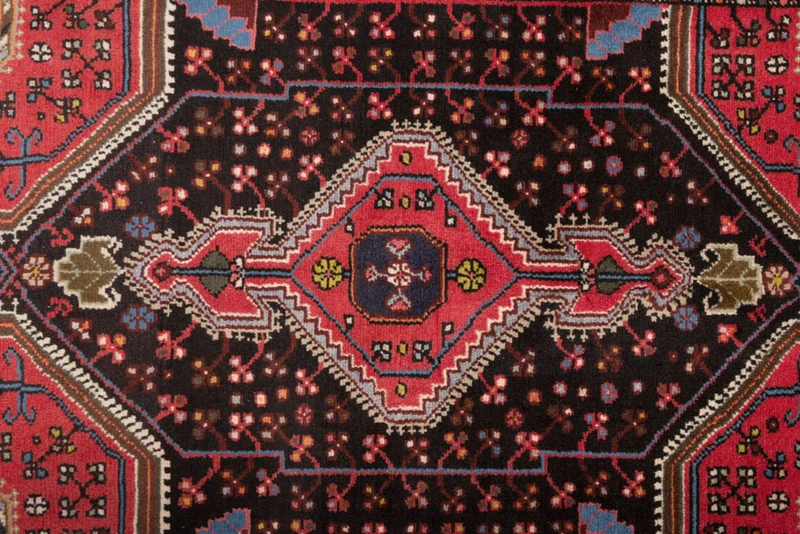 Perserteppich - Nomadic - 80 x 125 cm - rot