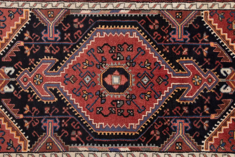 Perserteppich - Nomadic - 77 x 130 cm - rost
