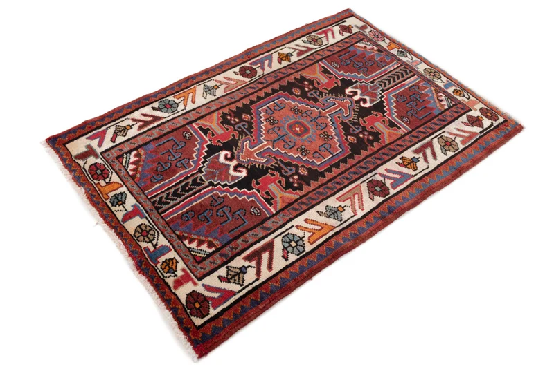 Perserteppich - Nomadic - 85 x 130 cm - rost