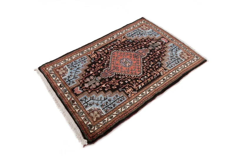 Perserteppich - Nomadic - 80 x 115 cm - mehrfarbig
