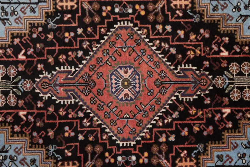 Perserteppich - Nomadic - 80 x 115 cm - mehrfarbig