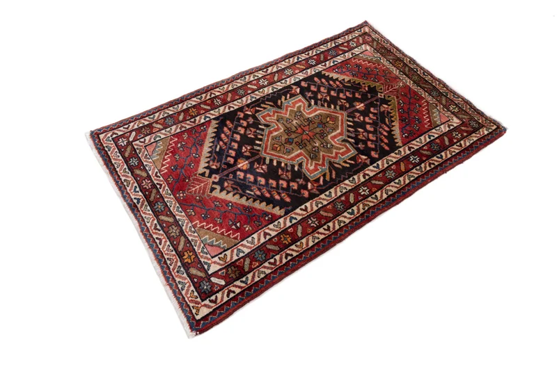 Perserteppich - Nomadic - 82 x 130 cm - mehrfarbig