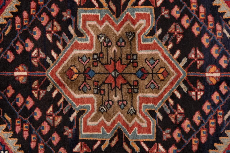 Perserteppich - Nomadic - 82 x 130 cm - mehrfarbig