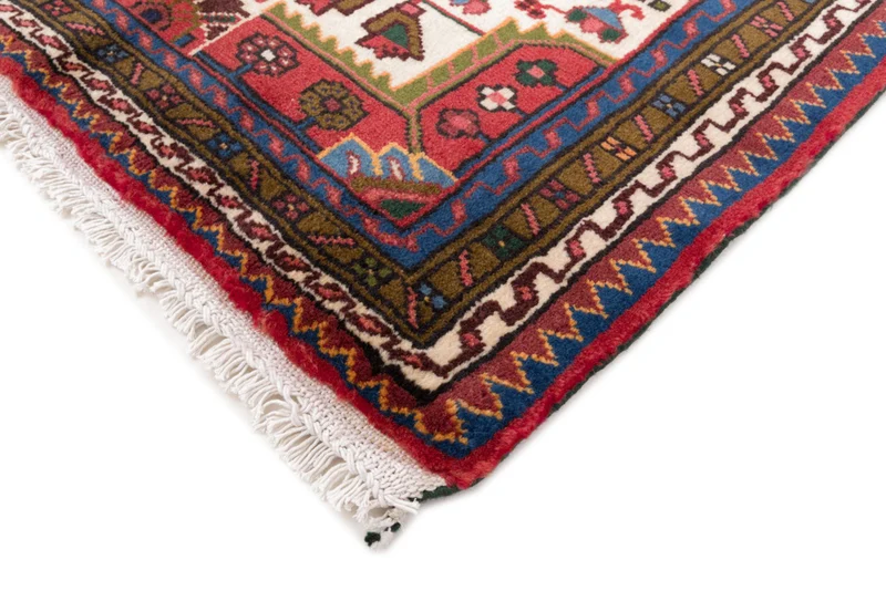Perserteppich - Nomadic - 85 x 115 cm - rot