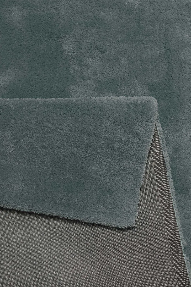 Esprit Teppich Grau Grün Hochflor "Relaxx"