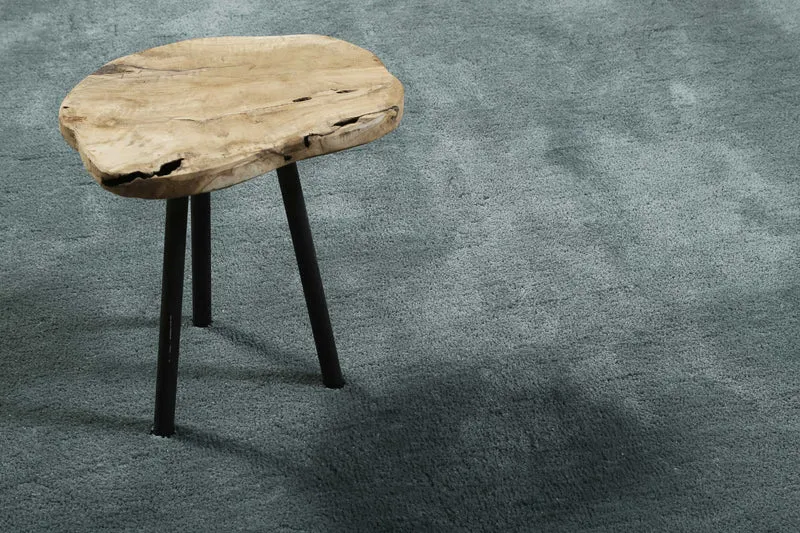 Esprit Teppich Grau Grün Hochflor "Relaxx"