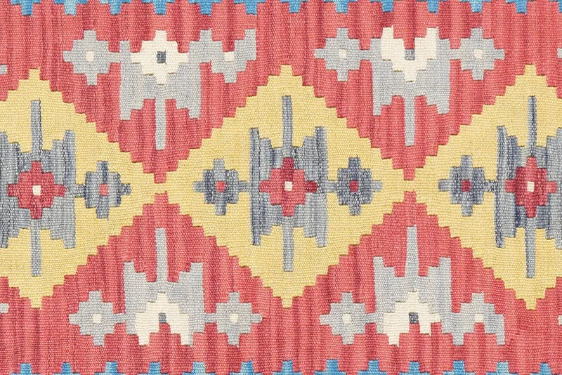 Kelim Gashgai · Handgewebt – Rot, 148x104 cm