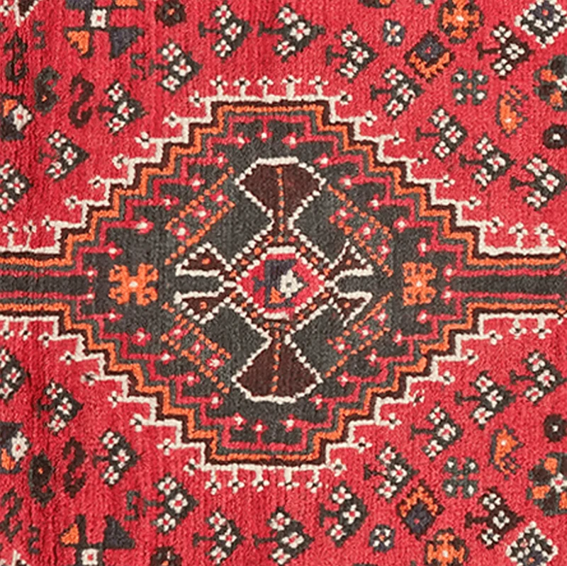 Shiraz · Handgeknüpft – Rot, 120x80 cm
