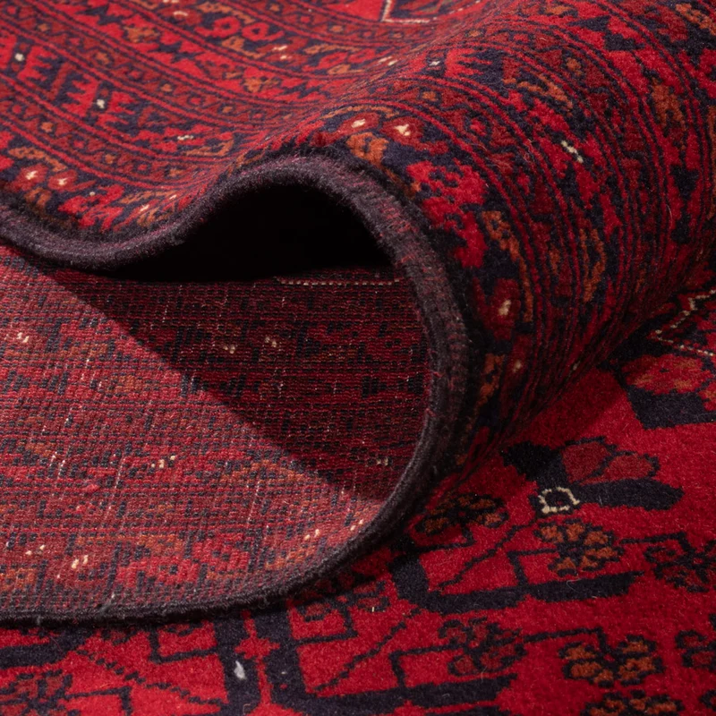 Afghan Teppich 254x350cm - Orientteppich - rot