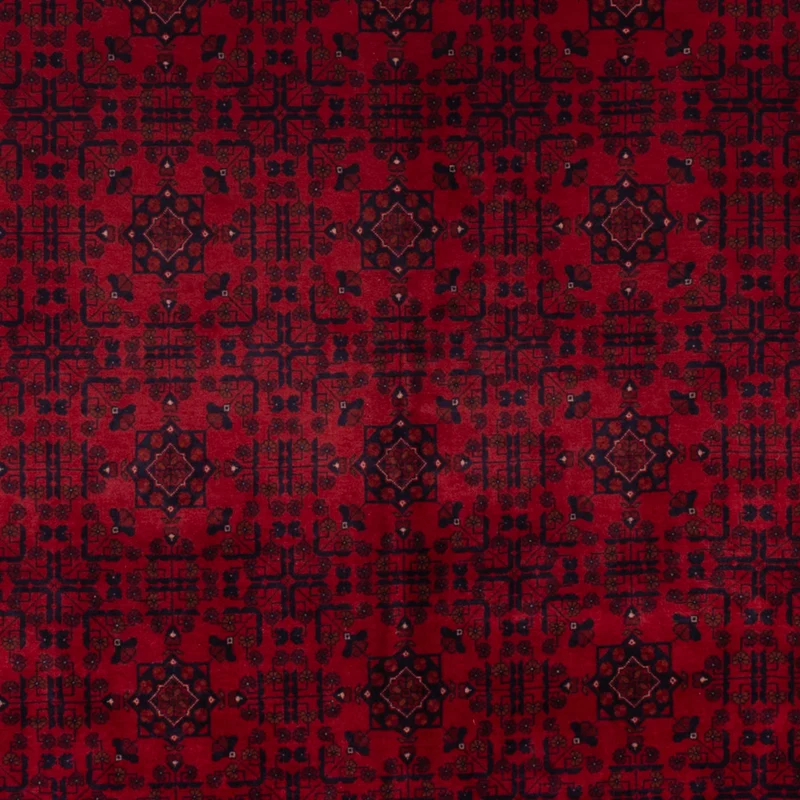 Afghan Teppich 252x345cm - Orientteppich - rot