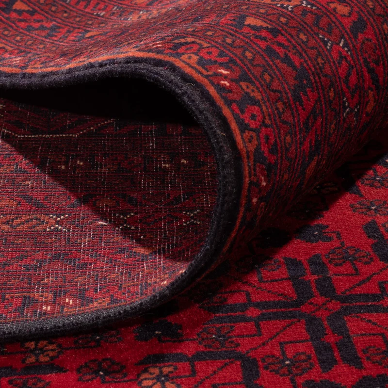 Afghan Teppich 252x345cm - Orientteppich - rot