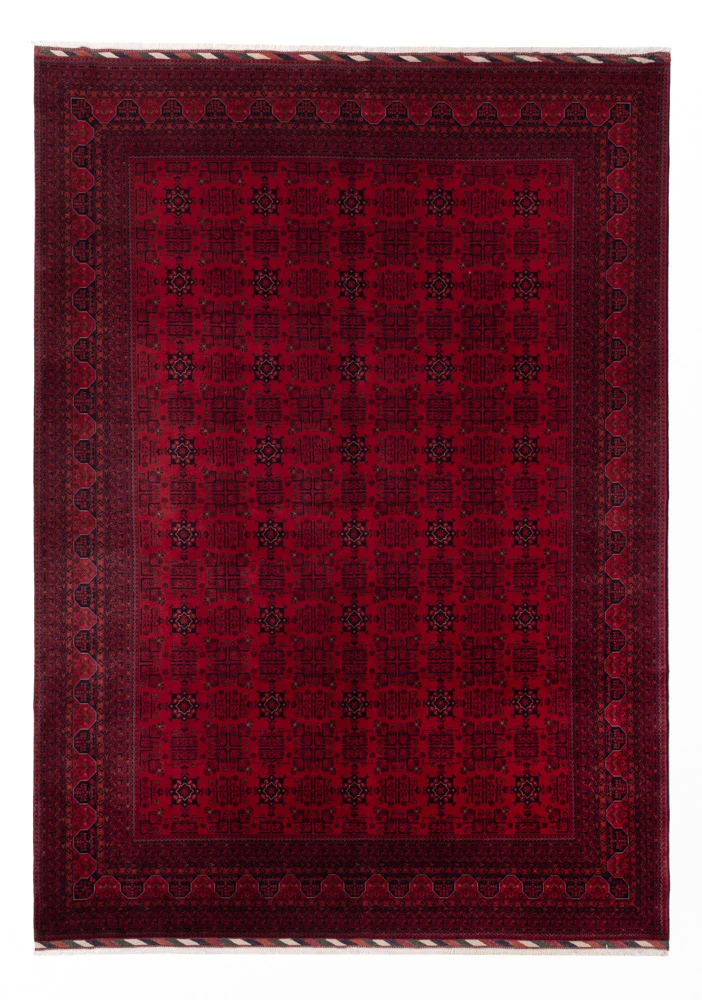 Afghan Teppich 248x341cm - Orientteppich - rot