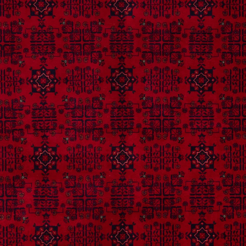 Afghan Teppich 248x341cm - Orientteppich - rot