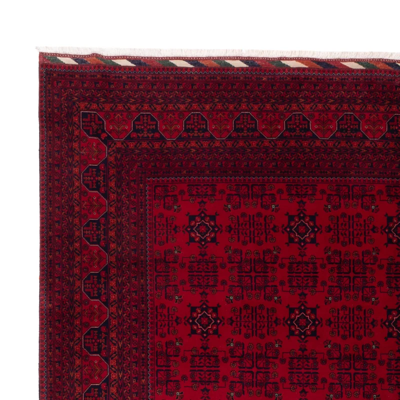 Afghan Teppich 248x341cm - Orientteppich - rot