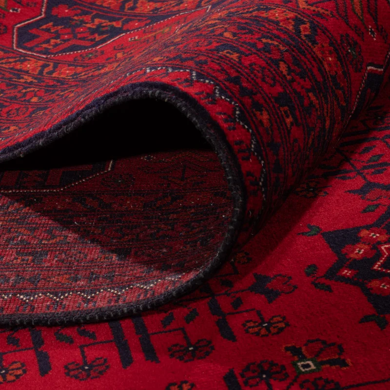 Afghan Teppich 248x341cm - Orientteppich - rot