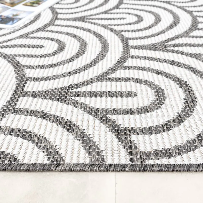 In- & Outdoor Teppich - Summer Arch Grau