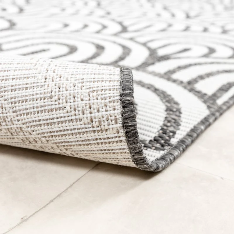 In- & Outdoor Teppich - Summer Arch Grau
