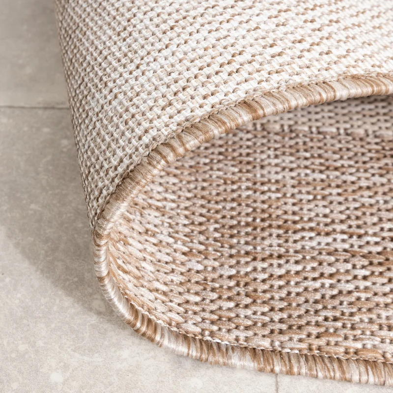 In- & Outdoor Teppich - Sierra Border Beige Creme