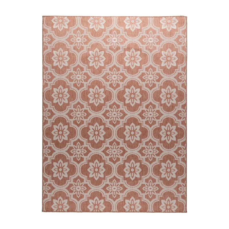 In- & Outdoor Teppich - Rio Flower Rosa