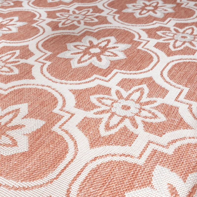 In- & Outdoor Teppich - Rio Flower Rosa
