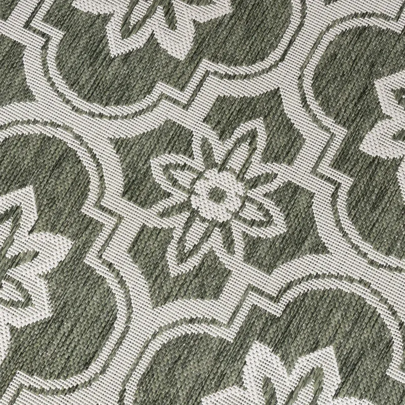 In- & Outdoor Teppich - Rio Flower Grün