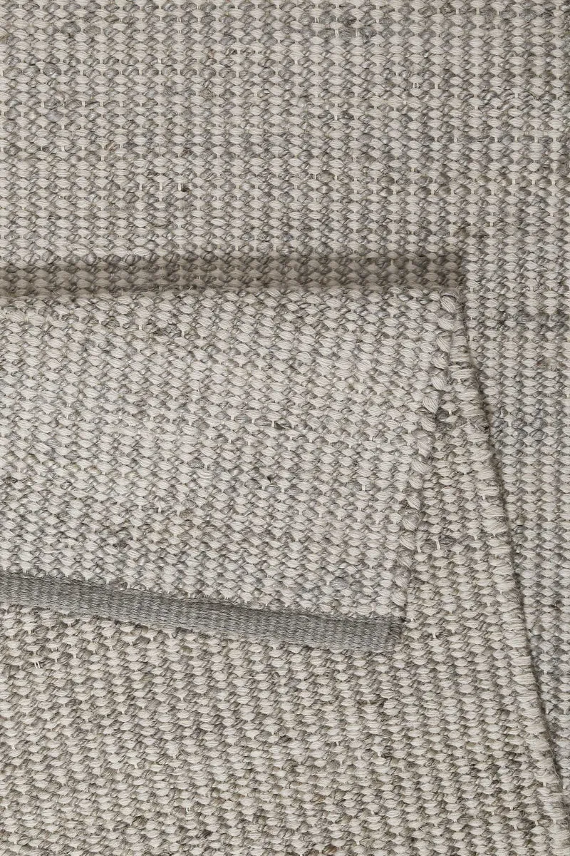 Esprit Kelim Teppich Grau Creme aus Jute & Wolle "Gobi"