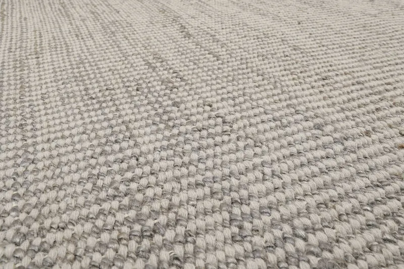 Esprit Kelim Teppich Grau Creme aus Jute & Wolle "Gobi"