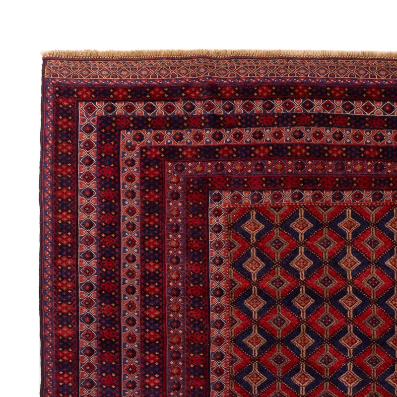Kelim Afghan Teppich 209x279cm - rot