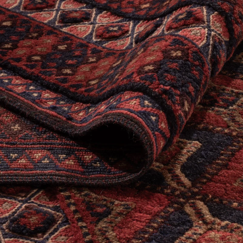 Kelim Afghan Teppich 209x279cm - rot