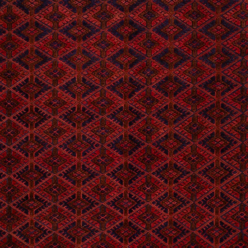 Kelim Afghan Teppich 200x292cm - rot