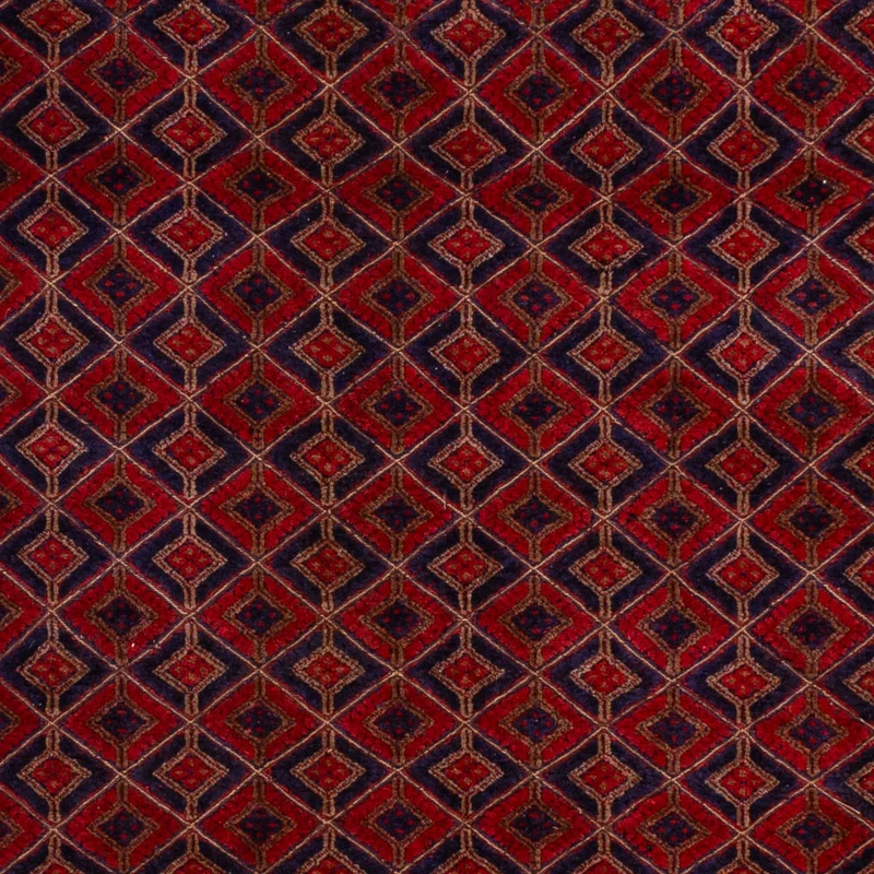Kelim Afghan Teppich 212x267cm - rot
