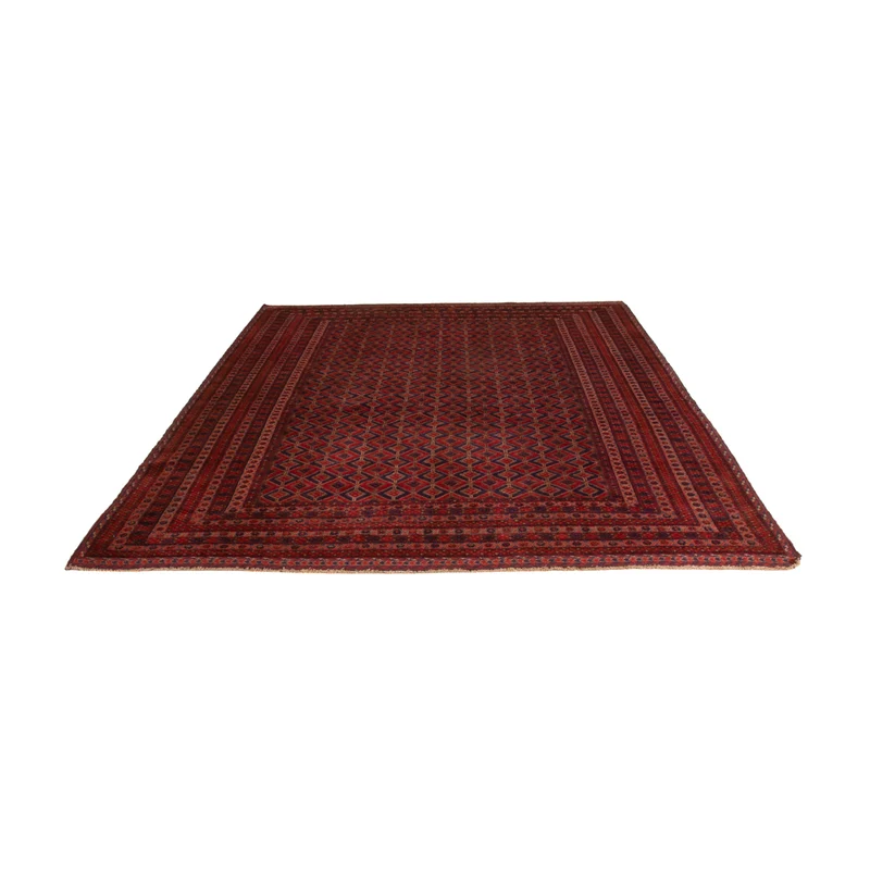 Kelim Afghan Teppich 212x267cm - rot
