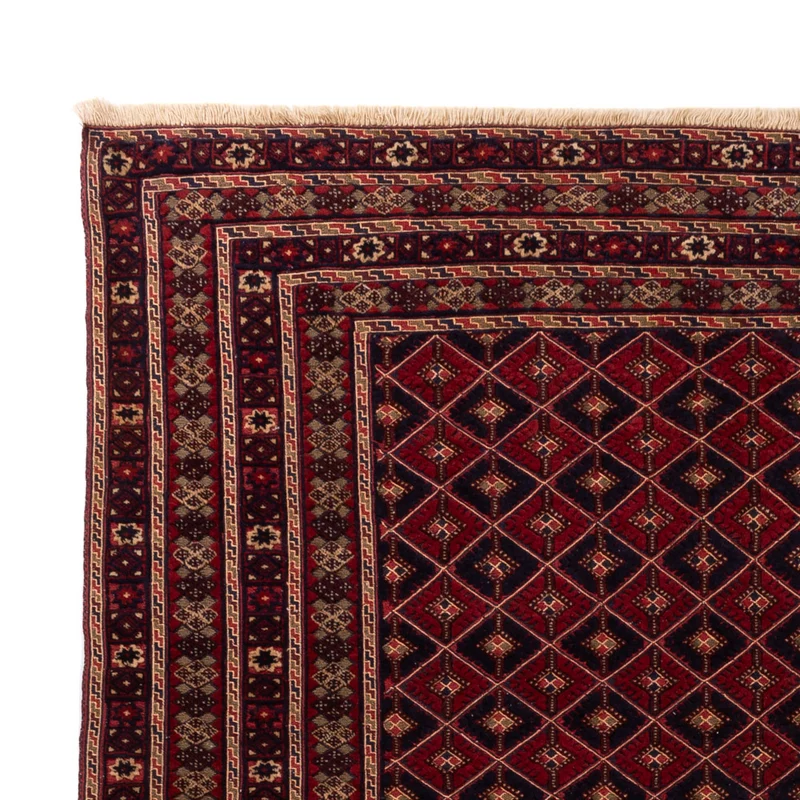 Kelim Afghan Teppich 200x285cm - rot