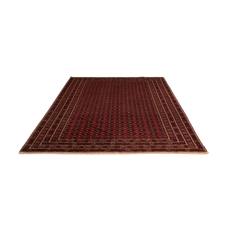 Kelim Afghan Teppich 200x285cm - rot