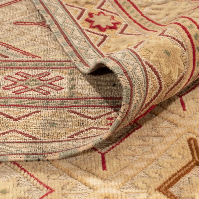 Kelim Afghan Teppich 187x292cm - beige