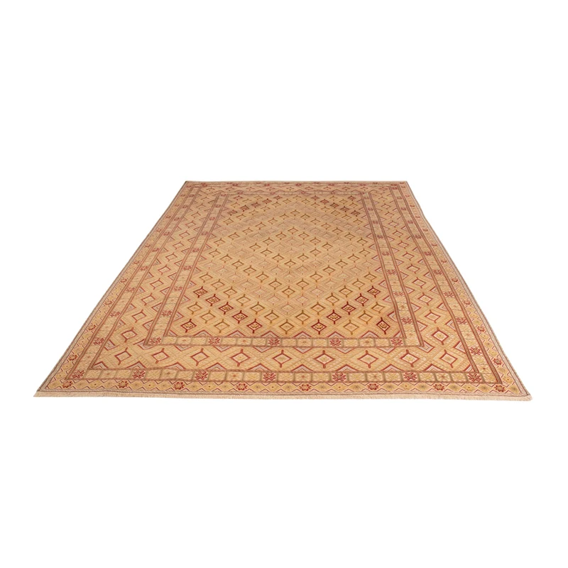 Kelim Afghan Teppich 187x292cm - beige