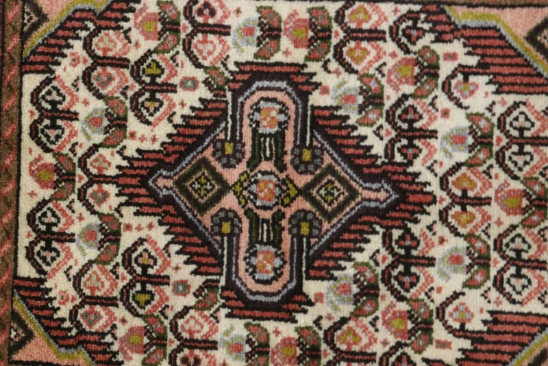 Perserteppich - Nomadic quadratisch - 65 x 71 cm - hellbeige