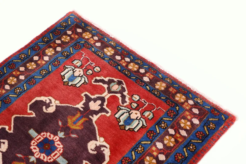 Perserteppich - Nomadic - 72 x 90 cm - mehrfarbig