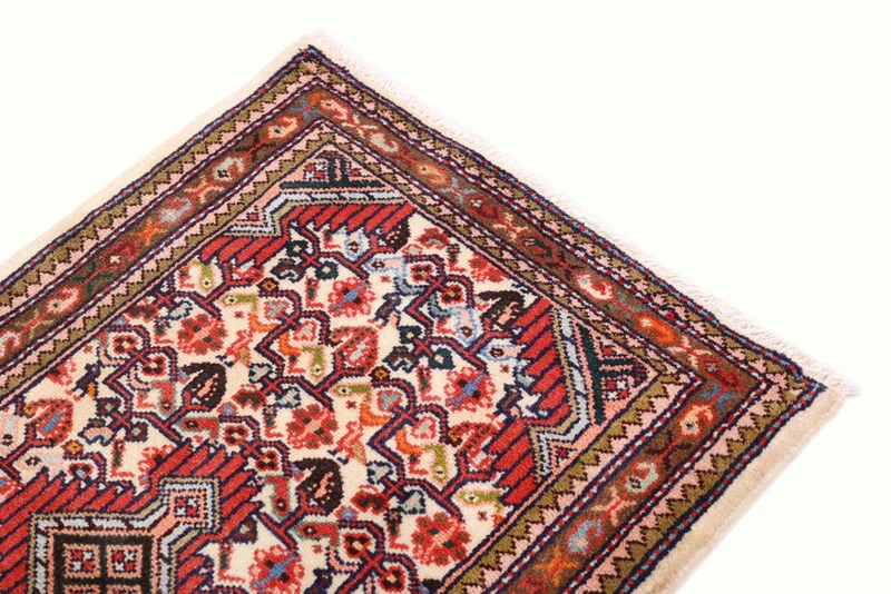 Perserteppich - Nomadic - 60 x 100 cm - mehrfarbig
