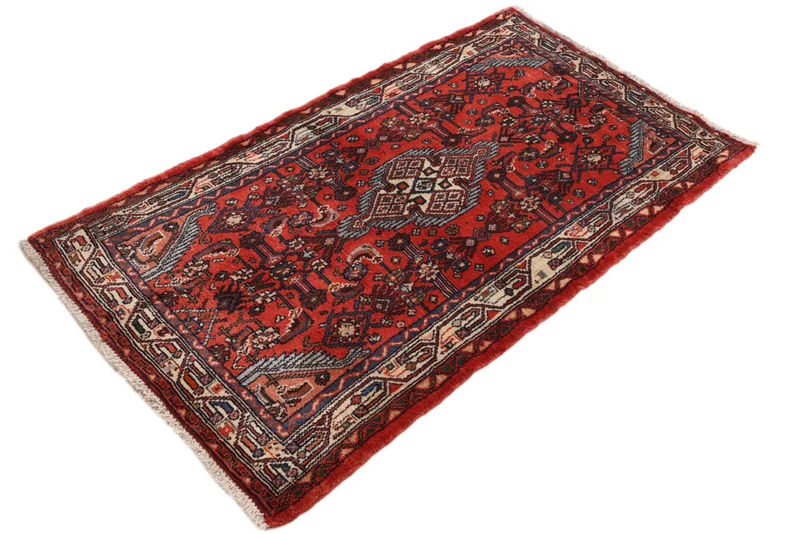 Perserteppich - Nomadic - 80 x 140 cm - rot