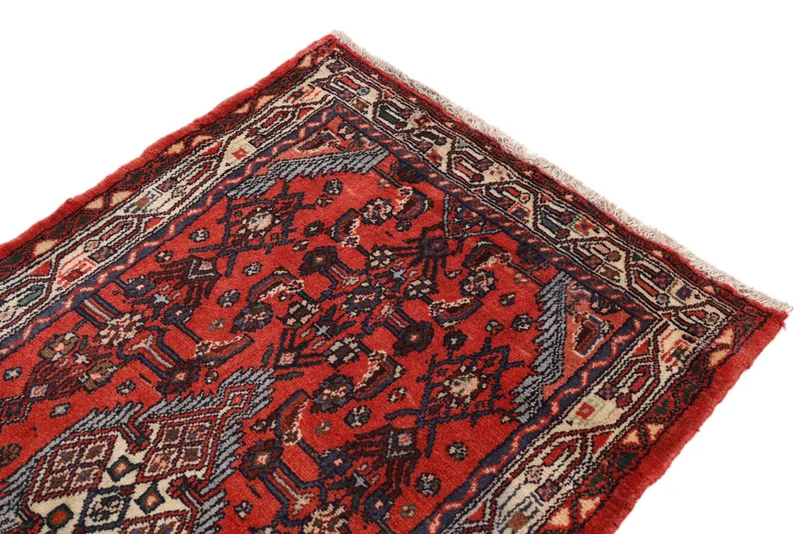 Perserteppich - Nomadic - 80 x 140 cm - rot