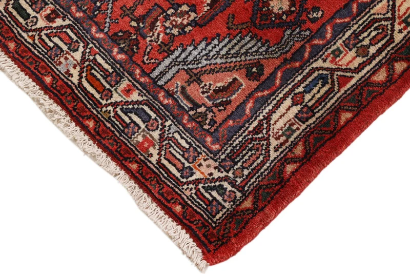Perserteppich - Nomadic - 80 x 140 cm - rot