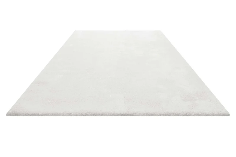 Teppich Creme Weiß Hochflor "Sienna" Homie Living