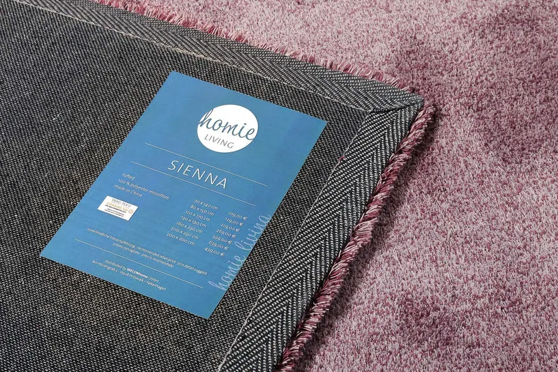 Teppich Lila meliert Hochflor "Sienna" Homie Living