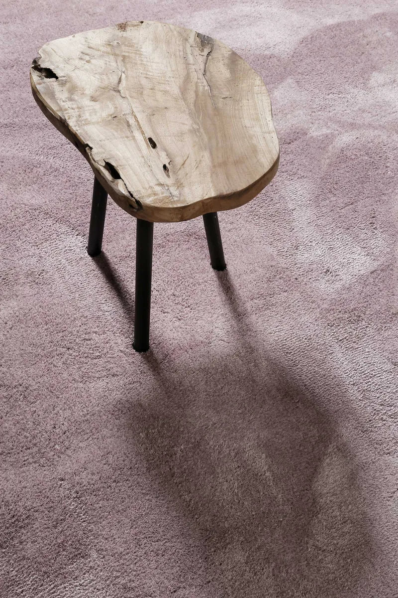 Teppich Altrosa Hochflor "Sienna" Homie Living