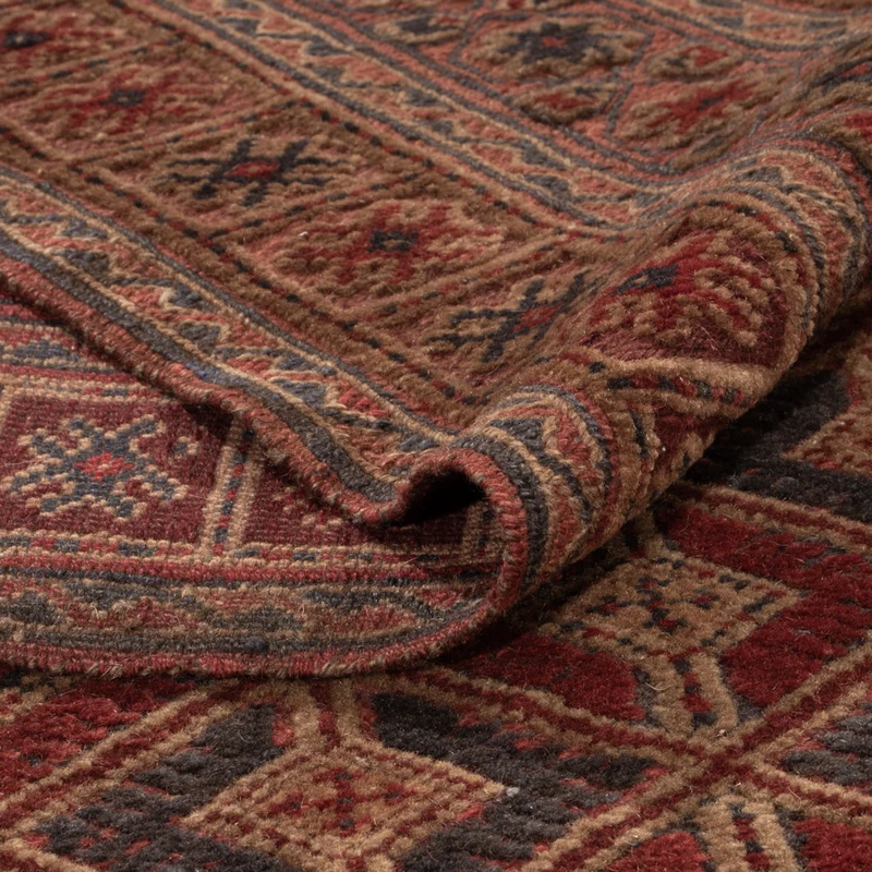 Kelim Afghan Teppich 202x272cm - rot