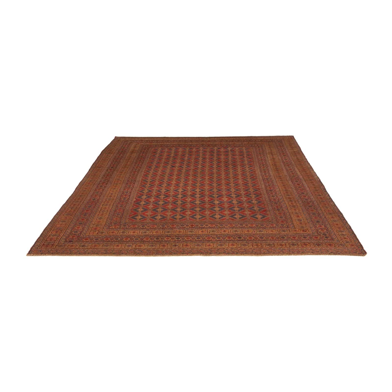 Kelim Afghan Teppich 202x272cm - rot