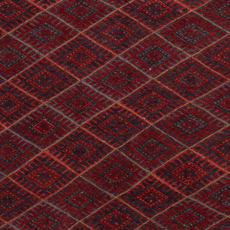 Kelim Afghan Teppich 195x279cm - rot